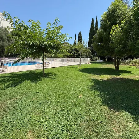 아파트 La Palmeraie Pool Ac 니스