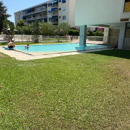 아파트 La Palmeraie Pool Ac 니스